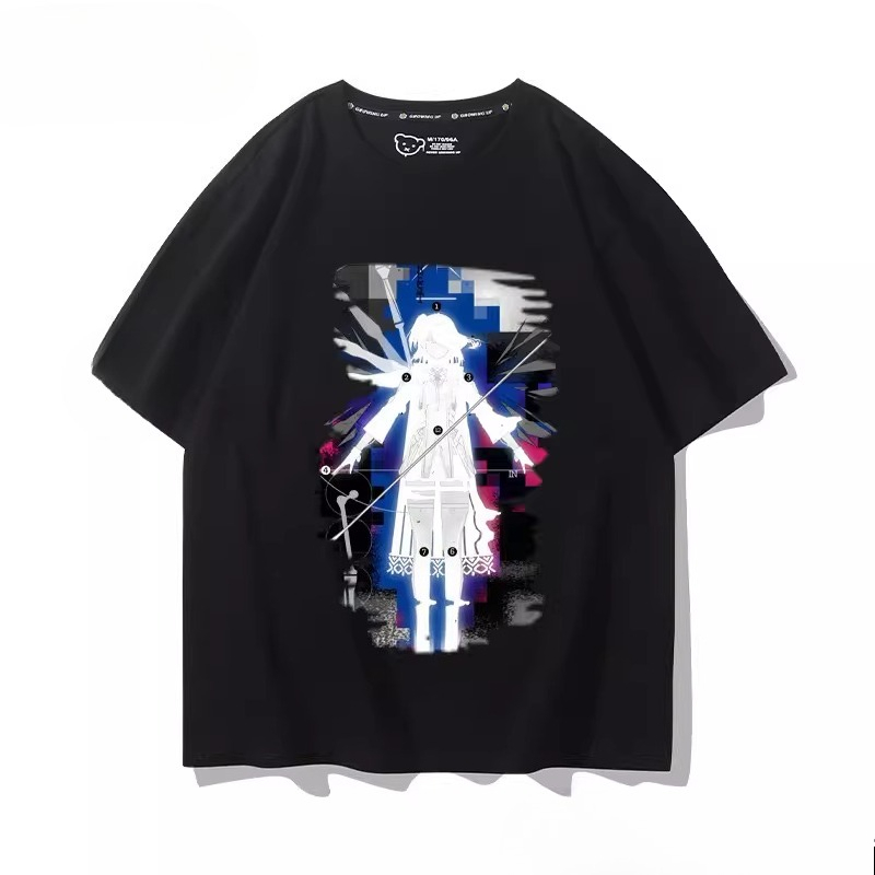 Popular Anime Merchandise - Anime Arknights Grafische T-shirts Kpop Mode