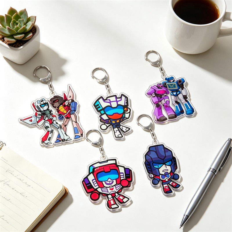 Bandai Gundam Hg - Sleutelhanger voor Gundam Optimus Prime Bumblebee,
